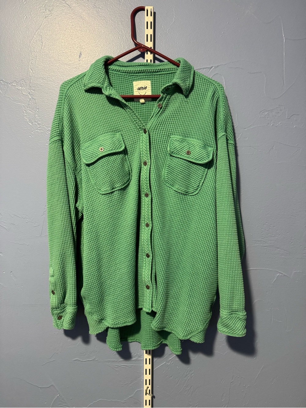 Lumberjane waffle shirt